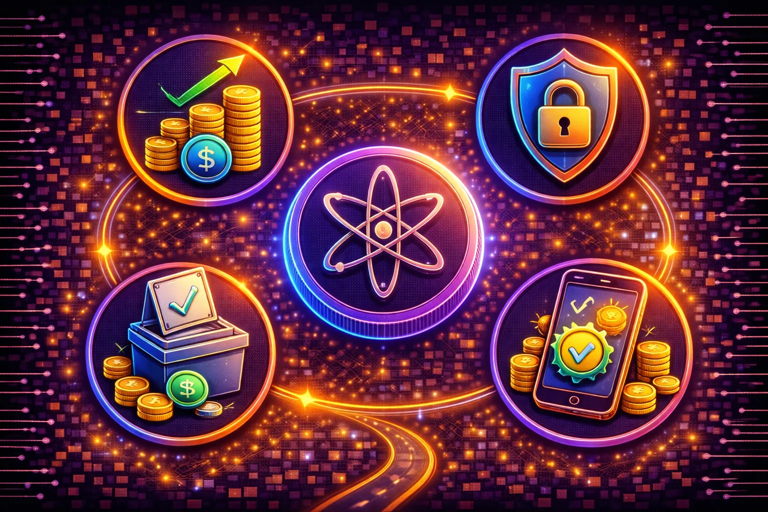 Cosmos ATOM staking benefits and rewards overview