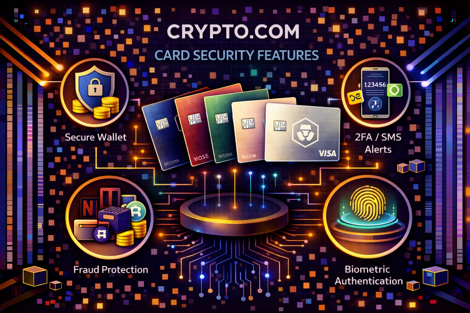 Crypto.com Card security features and protection measures