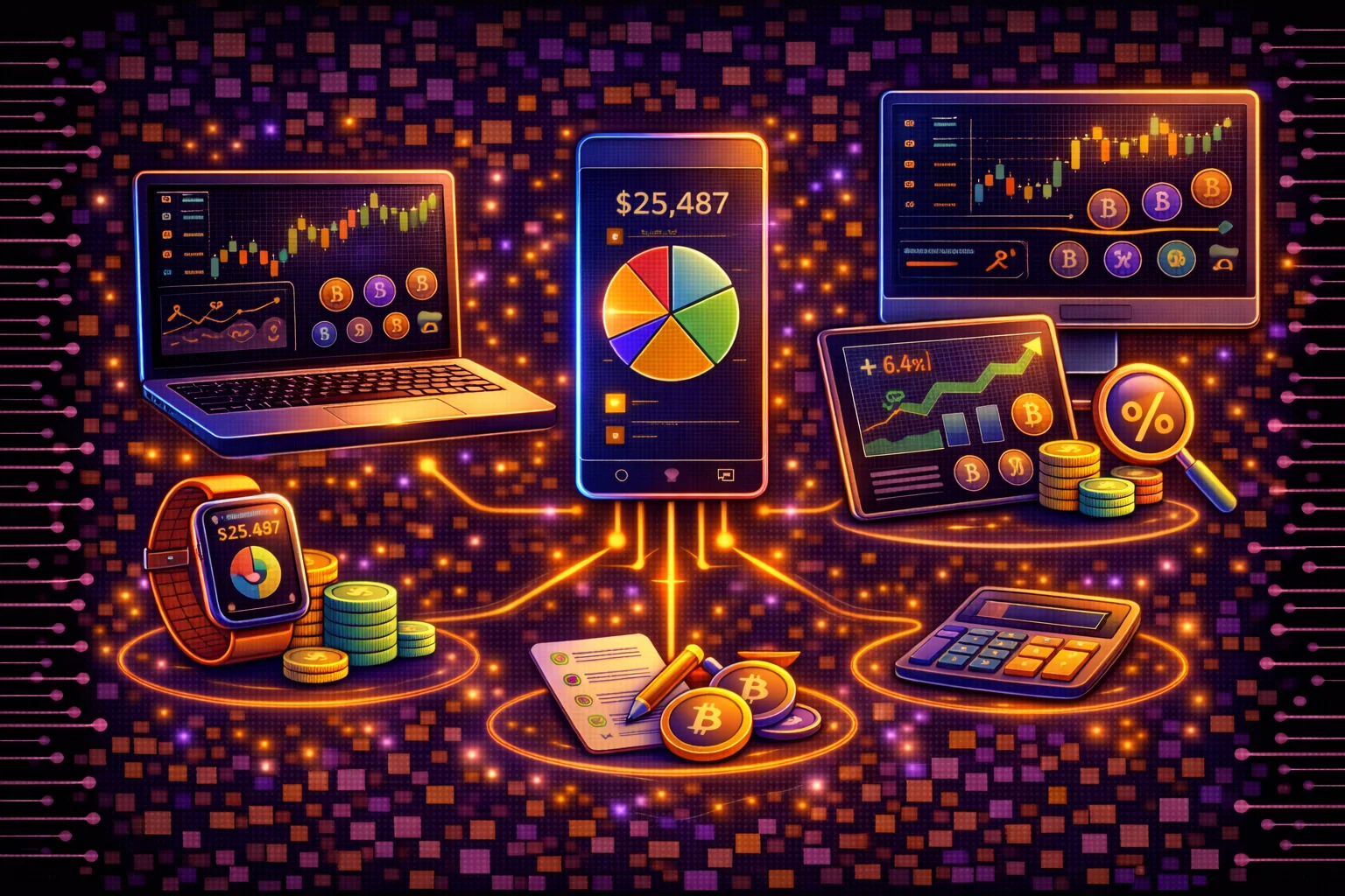 Best cryptocurrency portfolio tracking tools showing dashboard interfaces and features