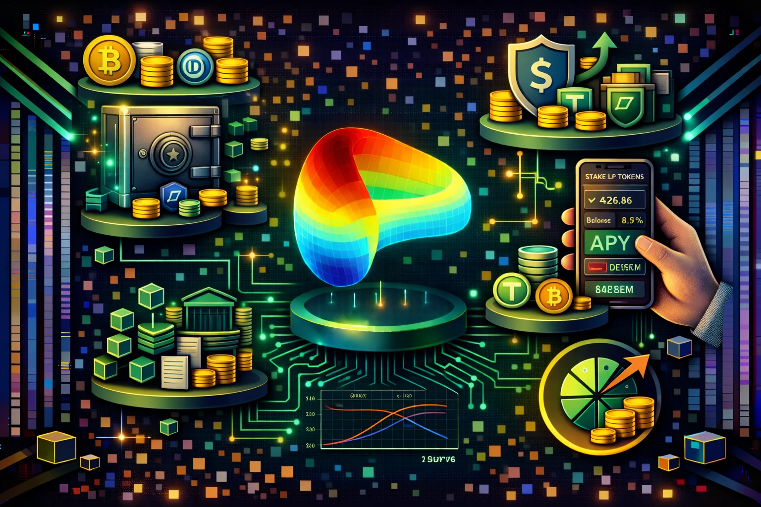 Curve Finance yield opportunities and veCRV boost mechanics for liquidity providers