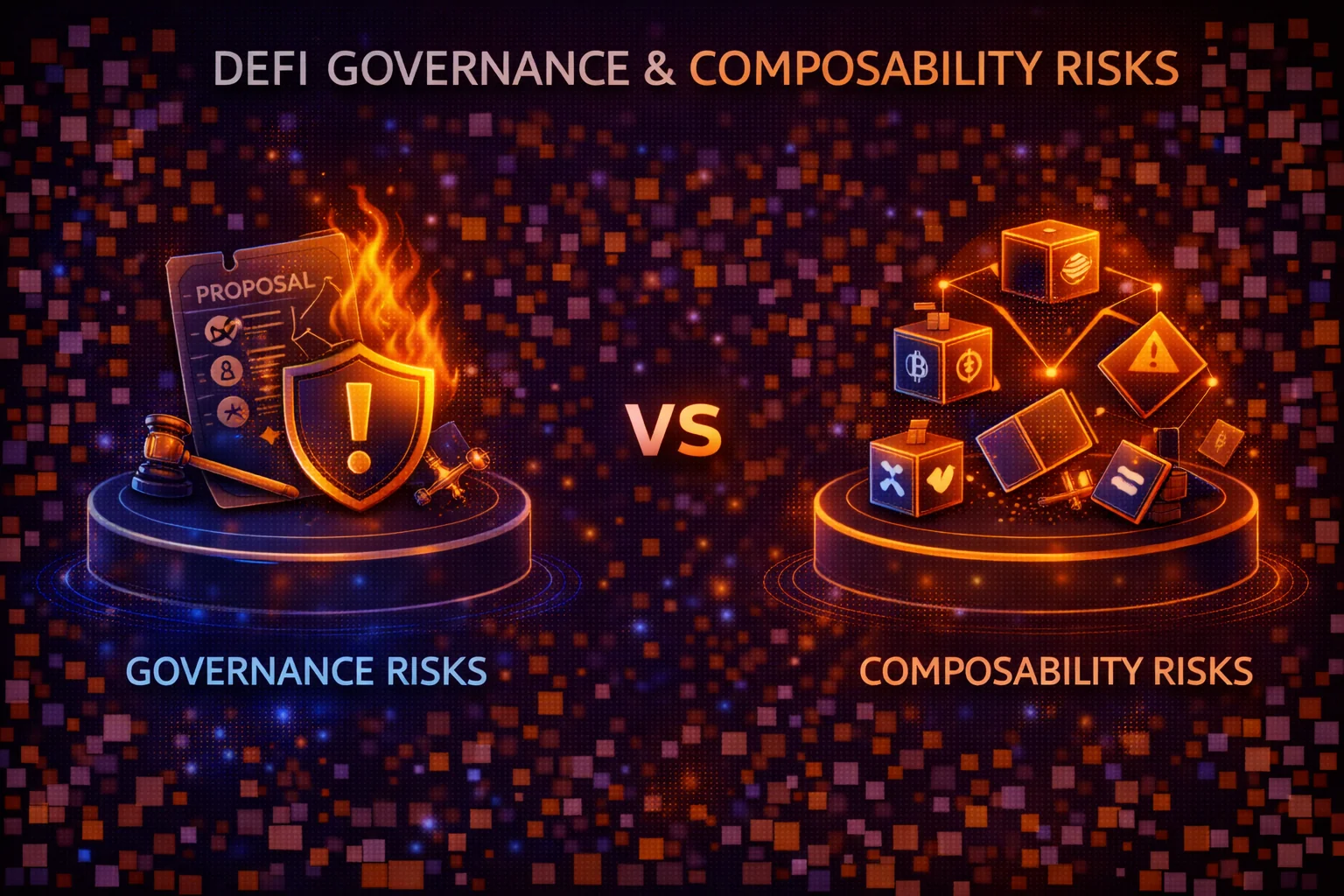 DeFi governance and composability risks in cryptocurrency passive income strategies
