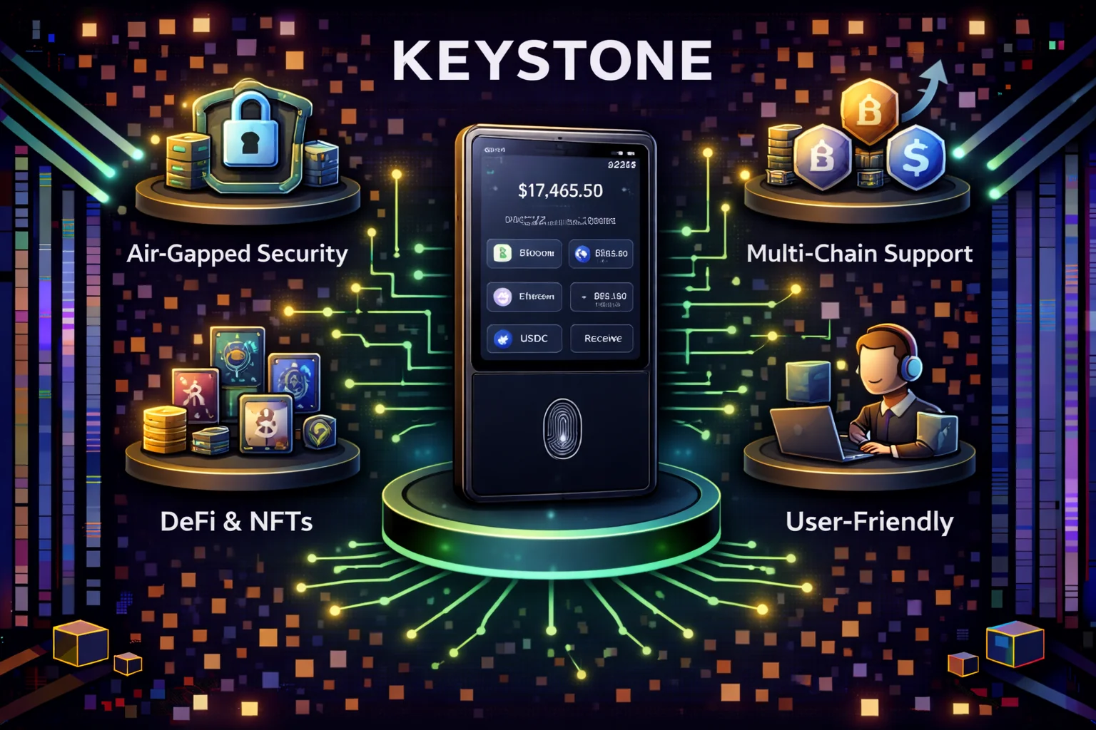Keystone hardware wallet review 2025 - air-gapped security and open-source design analysis